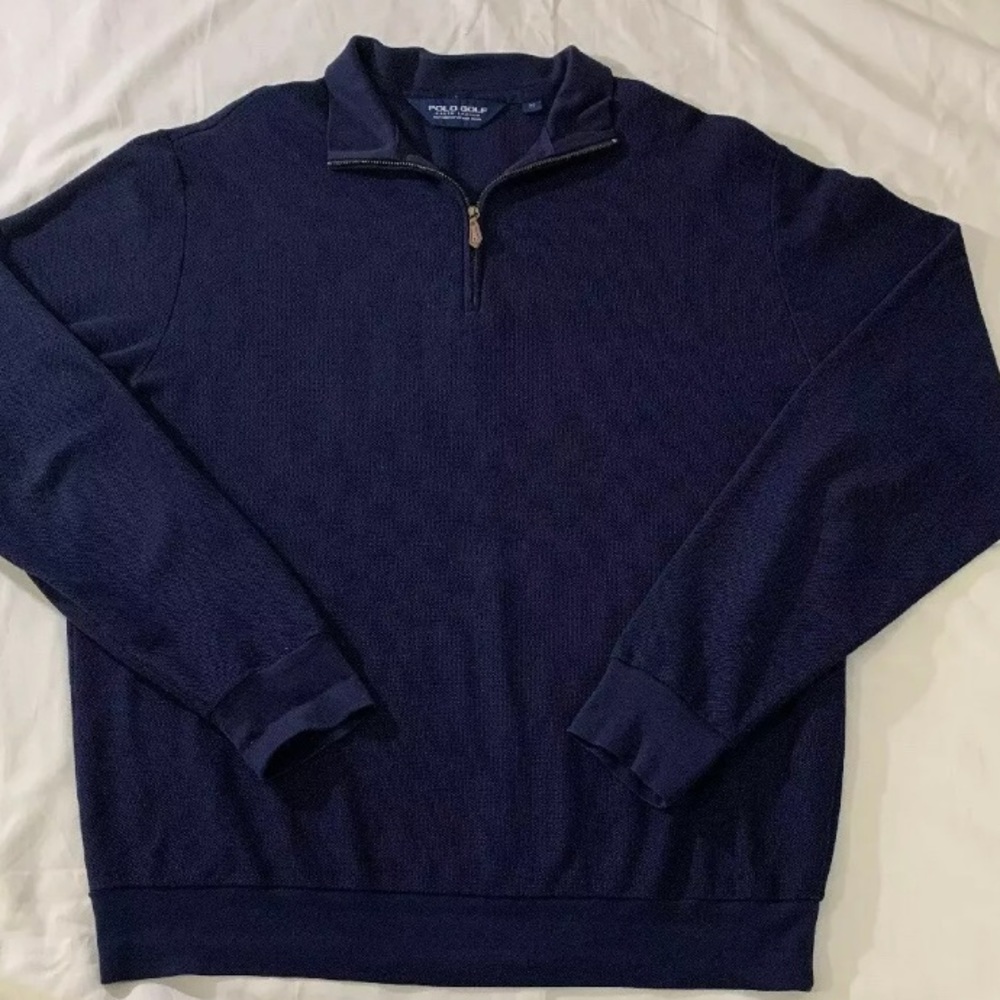 Polo Golf Ralph Lauren Polo Zip Pullover Blue M